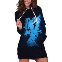 World Ocean Day Hoodie Dress Lost My Heart To The Sea TS07 - Wonder Print Shop