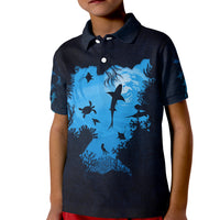 World Ocean Day Polo Shirt for Kid Lost My Heart To The Sea TS07 - Wonder Print Shop