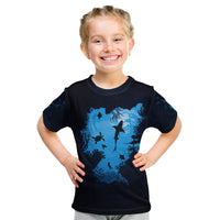 World Ocean Day Kid T Shirt Lost My Heart To The Sea TS07 - Wonder Print Shop