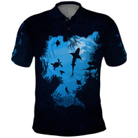 World Ocean Day Polo Shirt Lost My Heart To The Sea TS07 - Wonder Print Shop