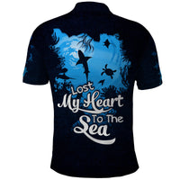World Ocean Day Polo Shirt Lost My Heart To The Sea TS07 - Wonder Print Shop