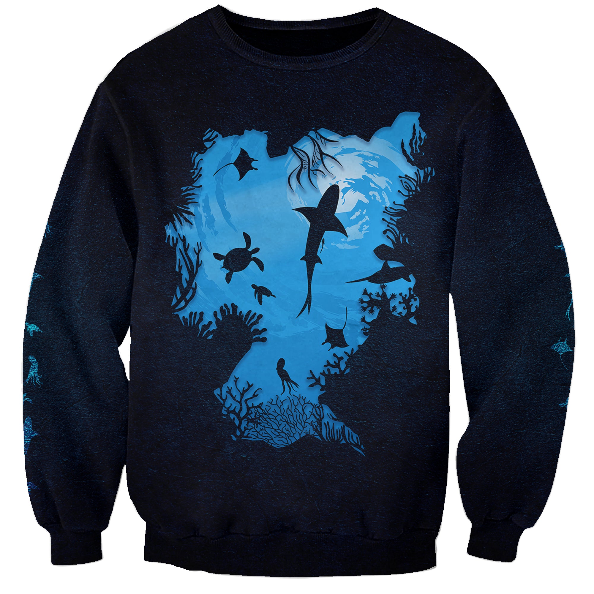 World Ocean Day Sweatshirt Lost My Heart To The Sea TS07 - Wonder Print Shop