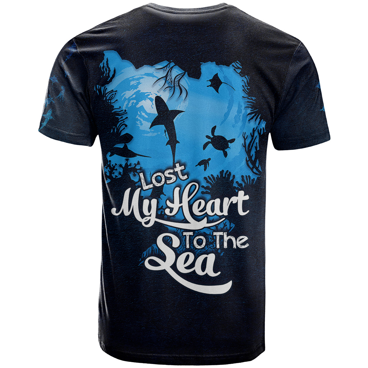 World Ocean Day T Shirt Lost My Heart To The Sea TS07 - Wonder Print Shop