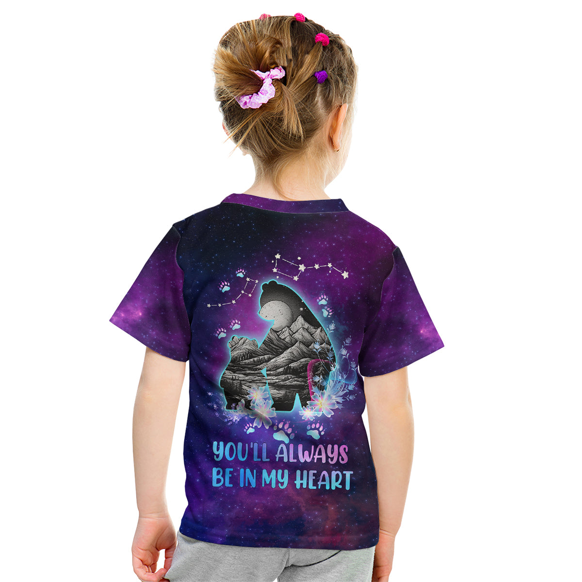 Personalised Mom & Baby Kid T Shirt Ursa Major Constellation TS07 - Wonder Print Shop