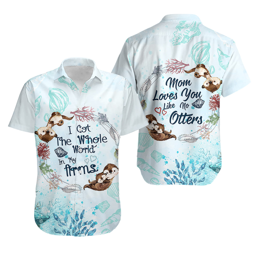 Mom Love You Like No Otter Hawaiian Shirt TS07 - Wonder Print Shop