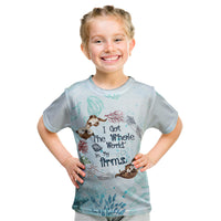 Mom Love You Like No Otter Kid T Shirt TS07 - Wonder Print Shop