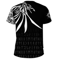 Custom Special Raven T Shirt Tattoo Style RLT12 - Wonder Print Shop