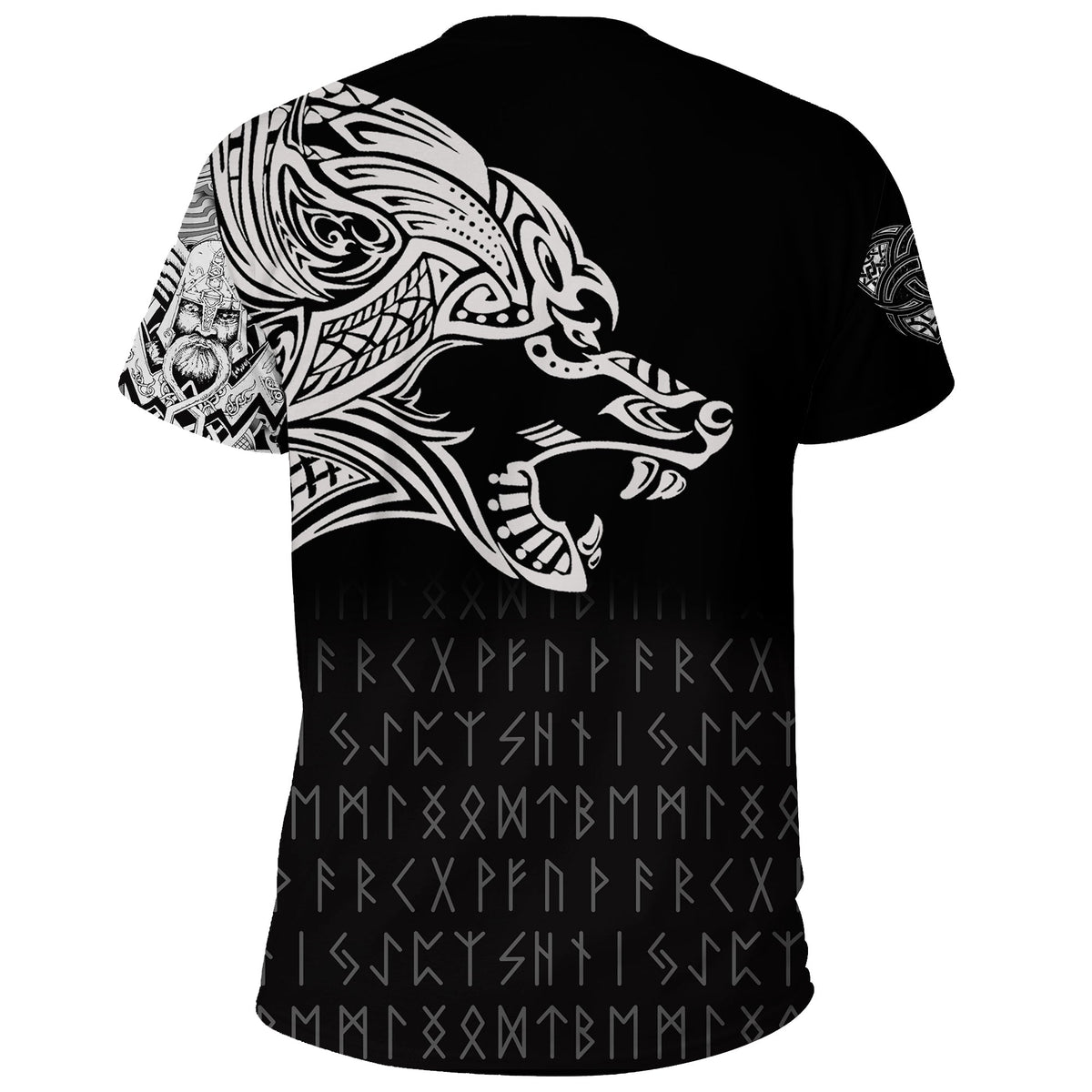 VikingFenrir Tatoo T Shirt RLT12 - Wonder Print Shop