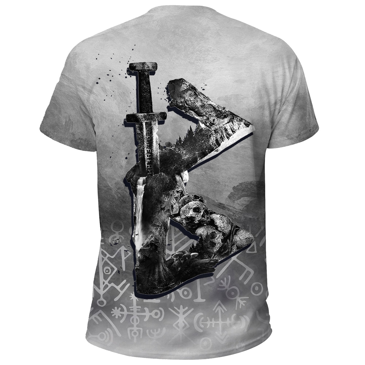 Viking T Shirt Berkana Rune RLT12 - Wonder Print Shop