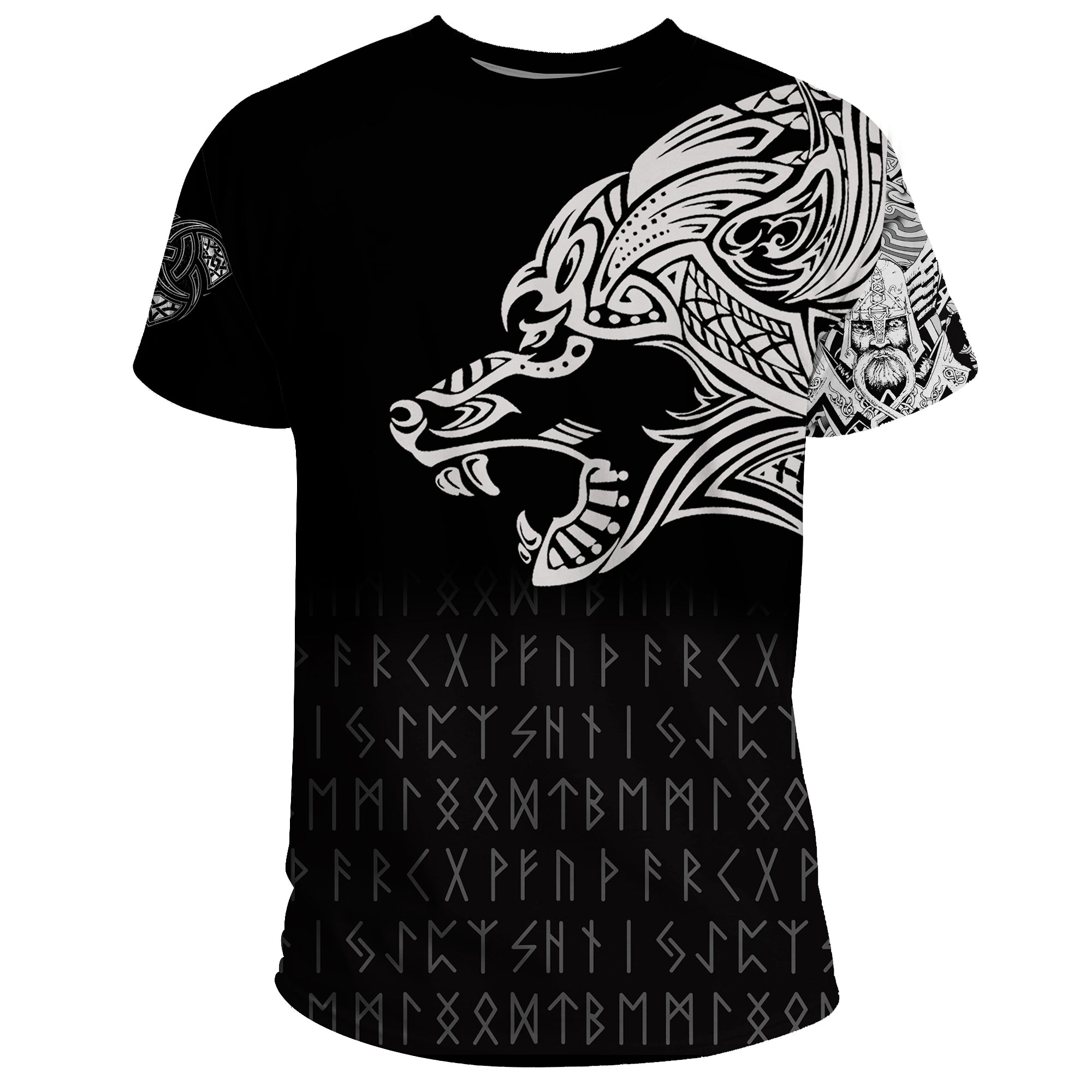 VikingFenrir Tatoo T Shirt RLT12 - Wonder Print Shop