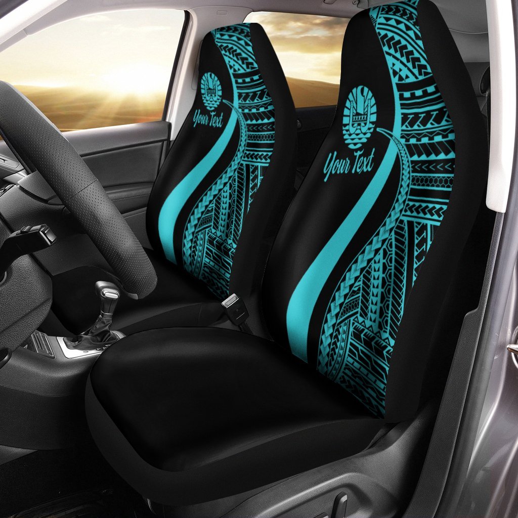tahiti-custom-personalised-car-seat-covers-turquoise-polynesian-tentacle-tribal-pattern