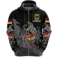 Germany Special Zip Hoodie - Wonder Print Shop