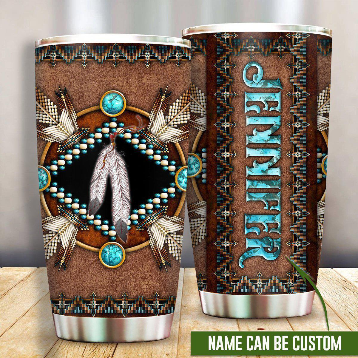 native-american-sign-nature-personalized-tumbler