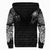 Viking Sherpa Hoodie - Raven and Wolf Special Tattoo RLT12 - Wonder Print Shop