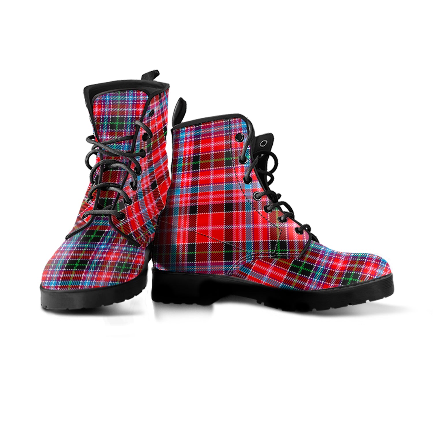 scottish-udny-clan-tartan-leather-boots