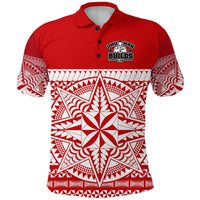 Tonga Umuman Builds Polo Shirt Special Version Red LT8 - Wonder Print Shop