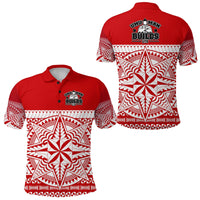 Tonga Umuman Builds Polo Shirt Special Version Red LT8 - Wonder Print Shop