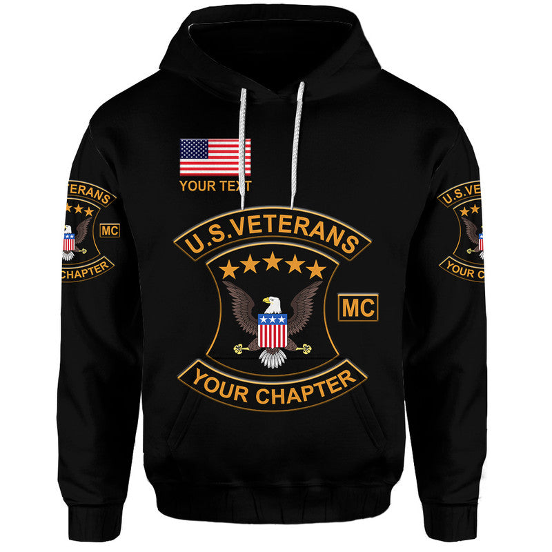 Custom U.S. Veterans Motorcycle Club Hoodie USVMC Original Style LT8 - Wonder Print Shop