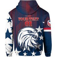 Custom USA Rugby Hoodie Original Vibes Blue LT8 - Wonder Print Shop