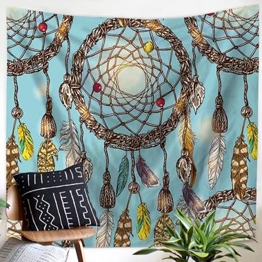 Dreamcatcher Skull Native American Tapestry LT10 - Wonder Print Shop