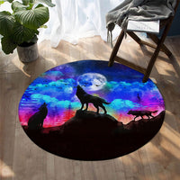 native-american-howling-wolf-round-carpet