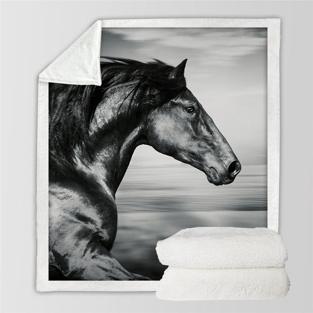 horses-dusty-lightning-printed-throw-blanket