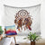 Native American Watercolor Dreamcatcher Feathers Tapestry LT10 - Wonder Print Shop