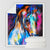 horses-dusty-lightning-printed-throw-blanket