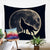 Native American Tribal Wolf Dream Catcher Tapestry LT10 - Wonder Print Shop