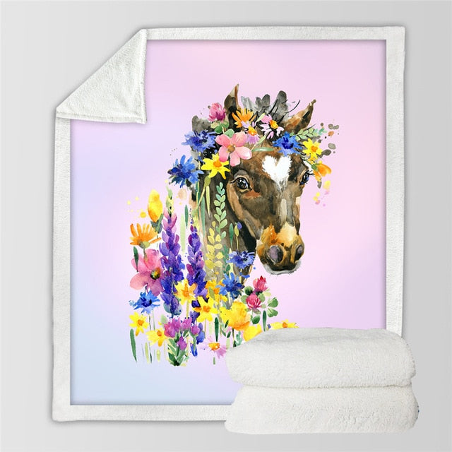 horses-dusty-lightning-printed-throw-blanket