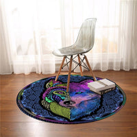 native-american-howling-wolf-round-carpet