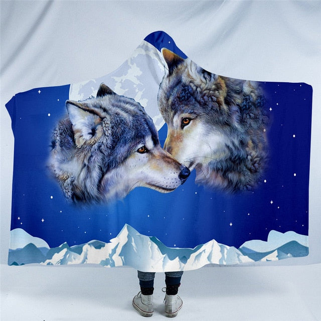 native-american-wolf-couple-hooded-blanket