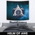 Viking Tapestry - Helm Of Awe Of Viking RLT12 - Wonder Print Shop