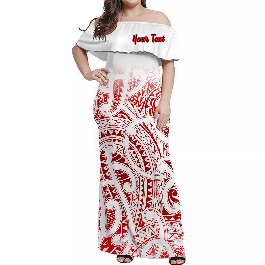custom-personalised-new-zealand-off-shoulder-long-dress-nz-maori-red