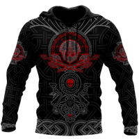 Viking Clothing Valhalla Awaits Hoodie RLT12 - Wonder Print Shop