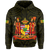 Polynesian Kanaka Maoli Royal Coat of Arms Hawaii Hoodie Yellow - Wonder Print Shop