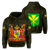 Polynesian Kanaka Maoli Royal Coat of Arms Hawaii Hoodie Yellow - Wonder Print Shop