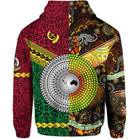 Vanuatu Australia Zip Hoodie Together LT8 - Wonder Print Shop