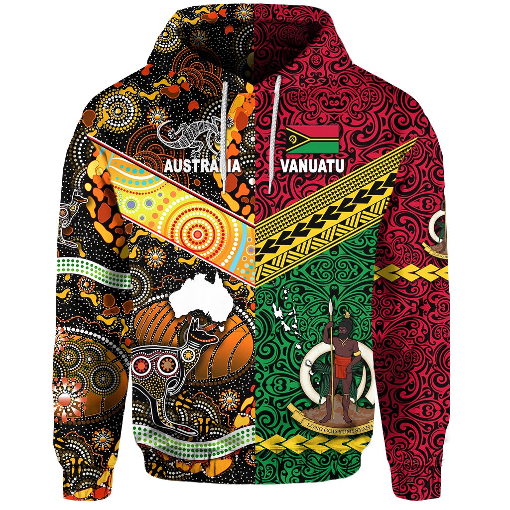 Vanuatu Australia Hoodie Together LT8 - Wonder Print Shop