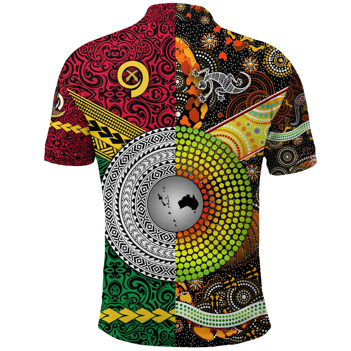 Vanuatu Australia Polo Shirt Together LT8 - Wonder Print Shop