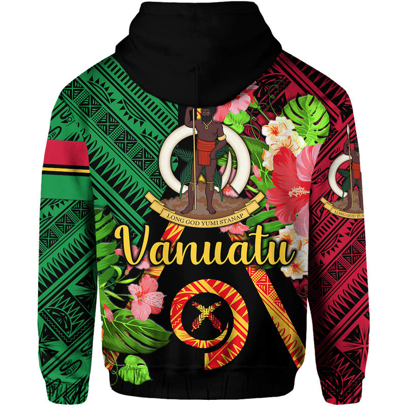 Vanuatu Hoodie Independence Be Proud Vanuatu Flag LT8 - Wonder Print Shop