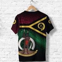 Vanuatu T Shirt Special Independence Anniversary Original Flag Style Lt8 - Wonder Print Shop