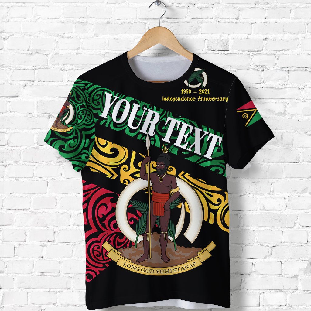 Custom Vanuatu Special Independence Anniversary T Shirt Sporty Style LT8 - Wonder Print Shop