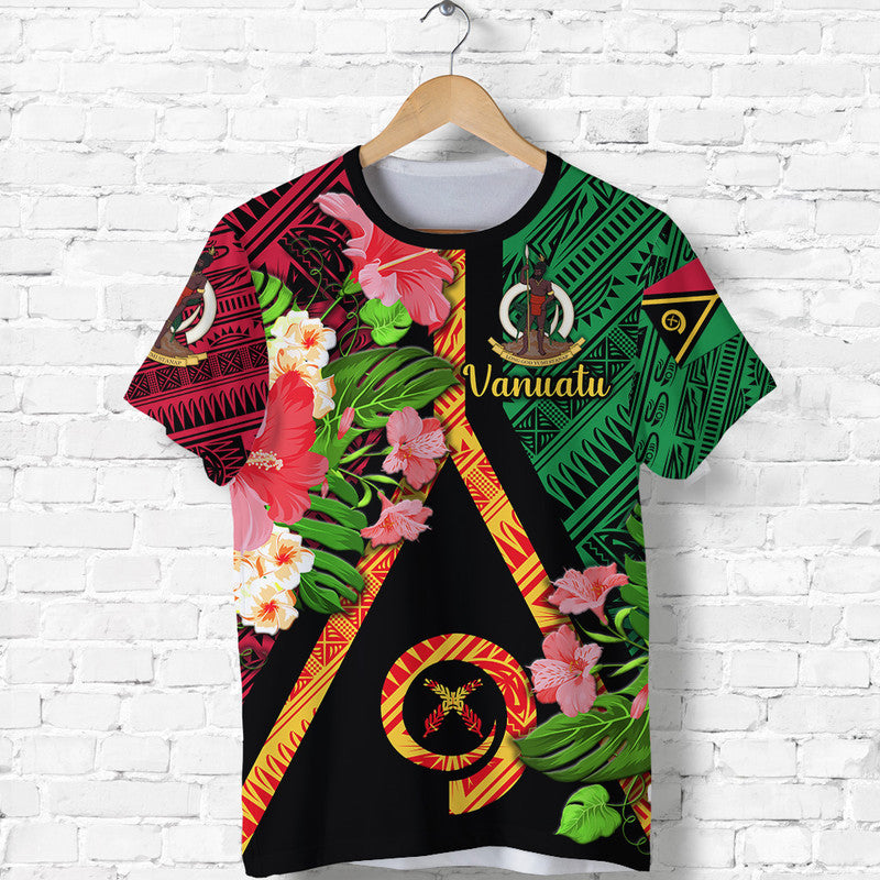 Custom Vanuatu T Shirt Independence Be Proud Vanuatu Flag LT8 - Wonder Print Shop