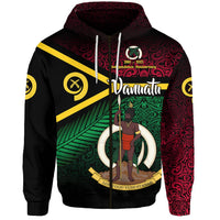 Vanuatu Special Independence Anniversary Zip Hoodie Original Flag Style LT8 - Wonder Print Shop