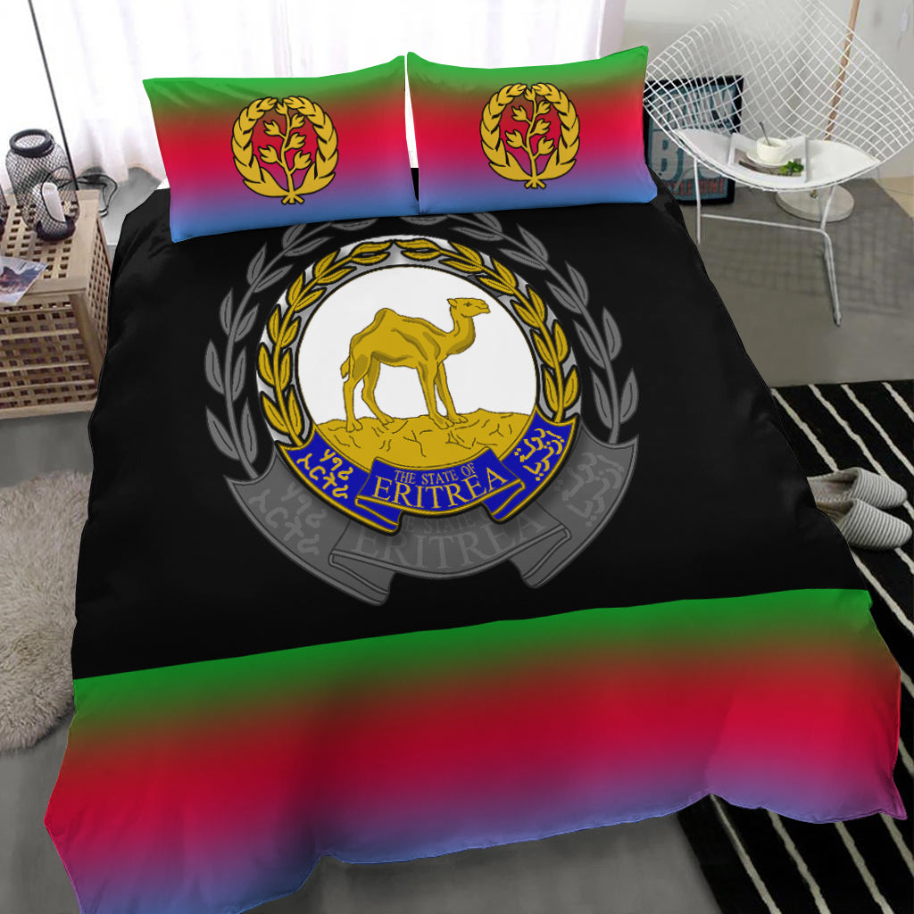 Eritrea Bedding Set Coat Of Arms LT13 - Wonder Print Shop