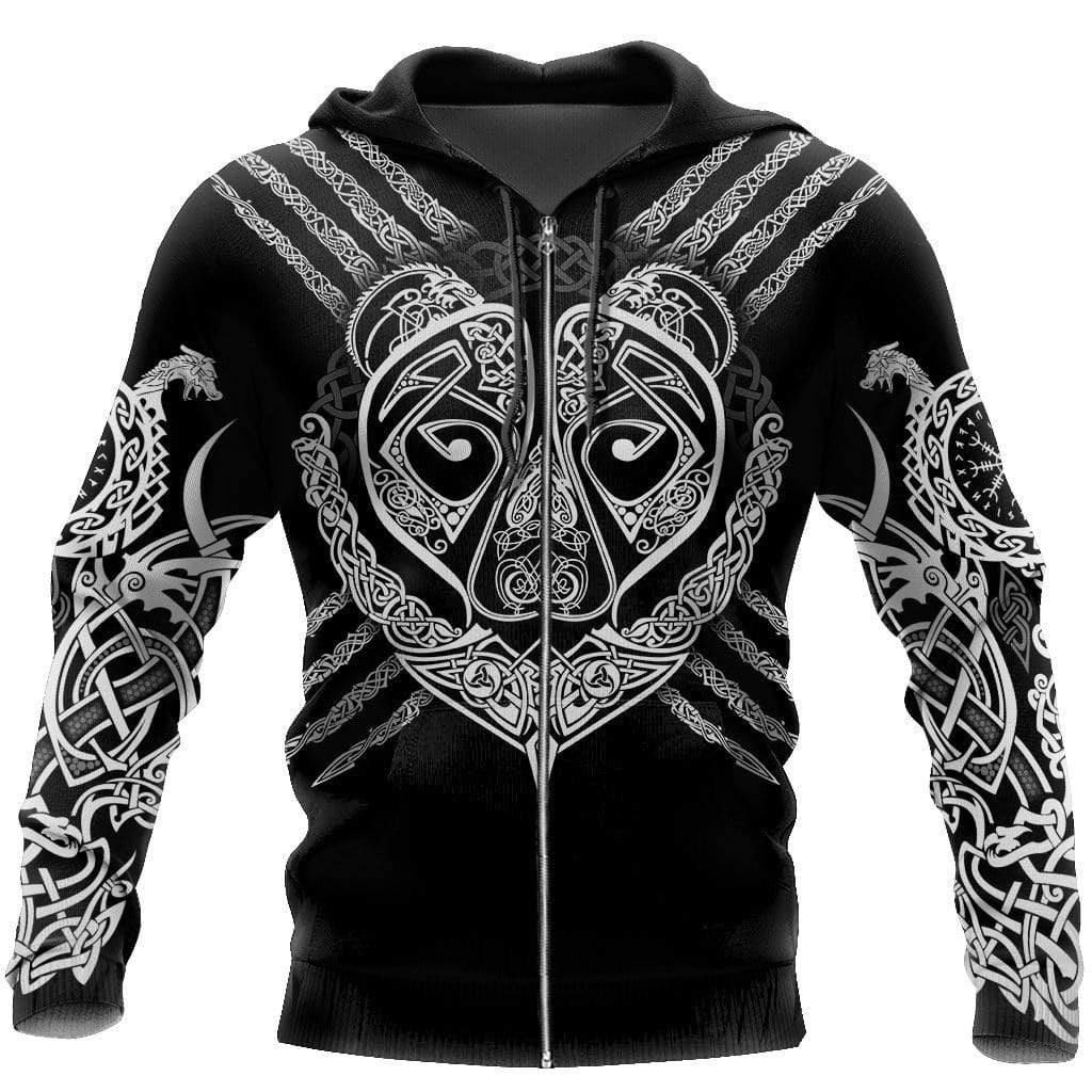 Viking Clothing Viking Berserker Hoodie RLT12 - Wonder Print Shop