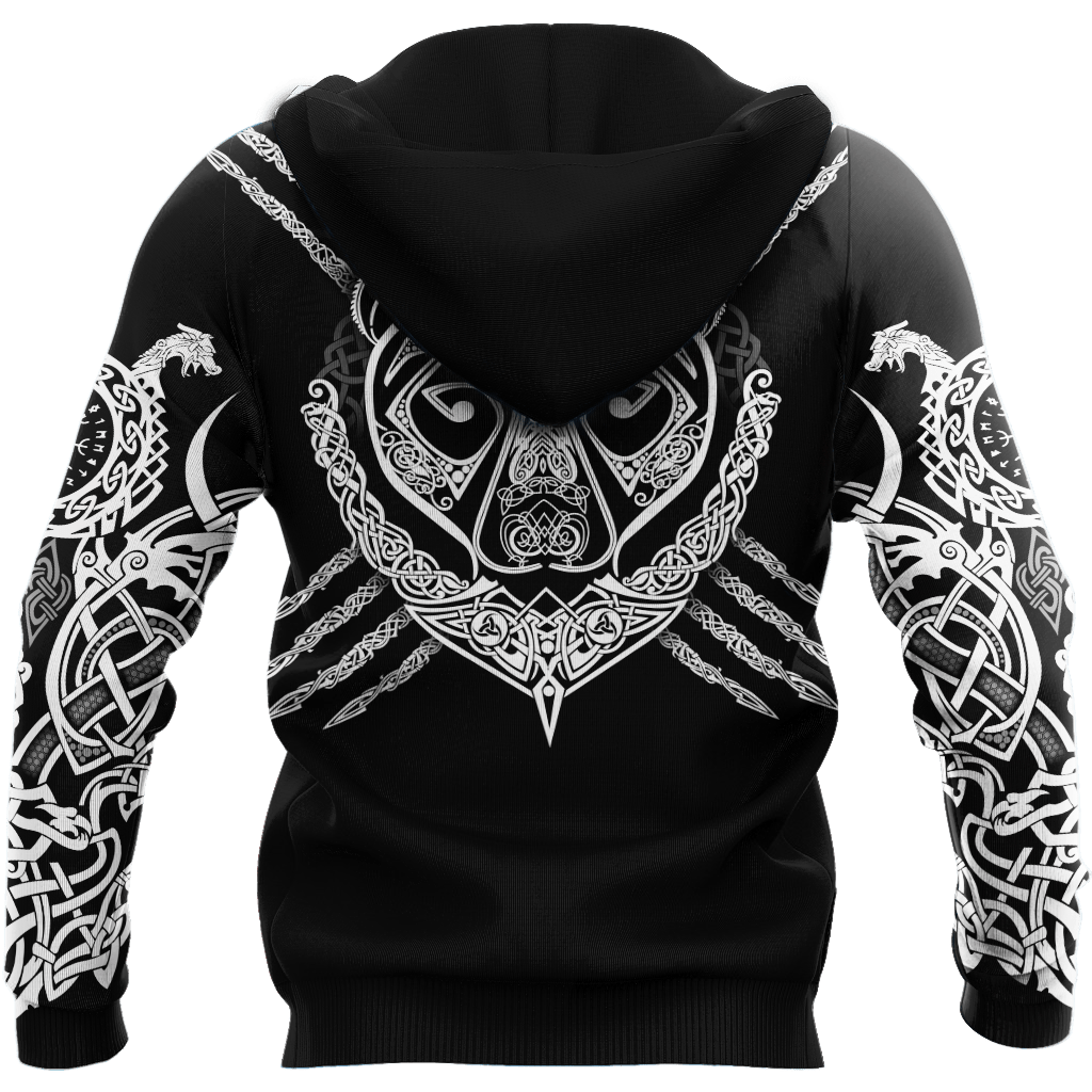 Viking Clothing Viking Berserker Hoodie RLT12 - Wonder Print Shop