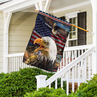 Eagle American Patriotic Garden Flag - Wonder Print Shop