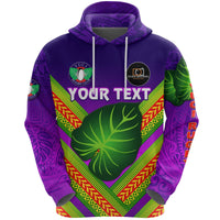 Custom Fiji Vuci Rugby Club Hoodie Creative Style Purple LT8 - Wonder Print Shop